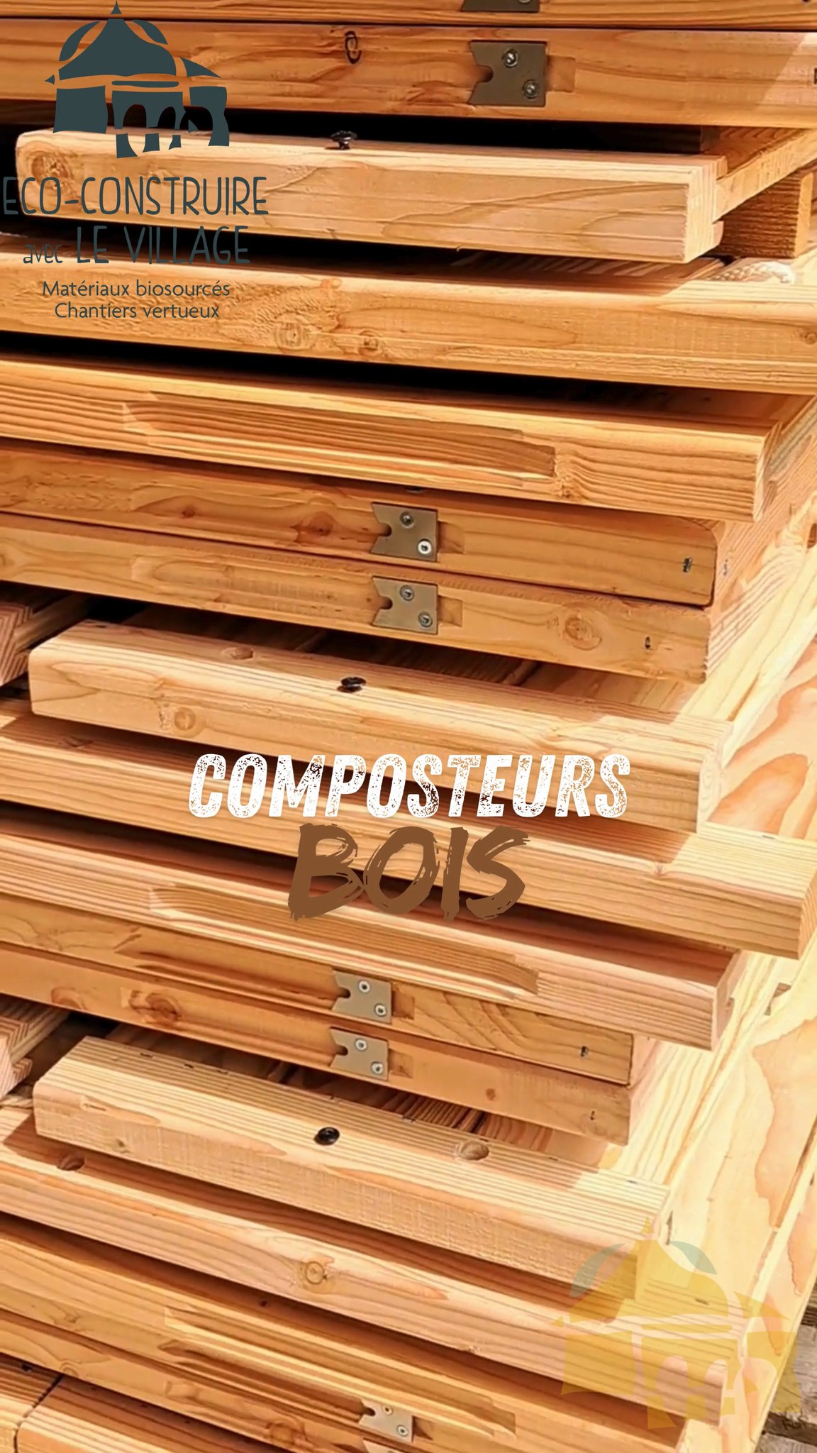 Éco construire avec le village