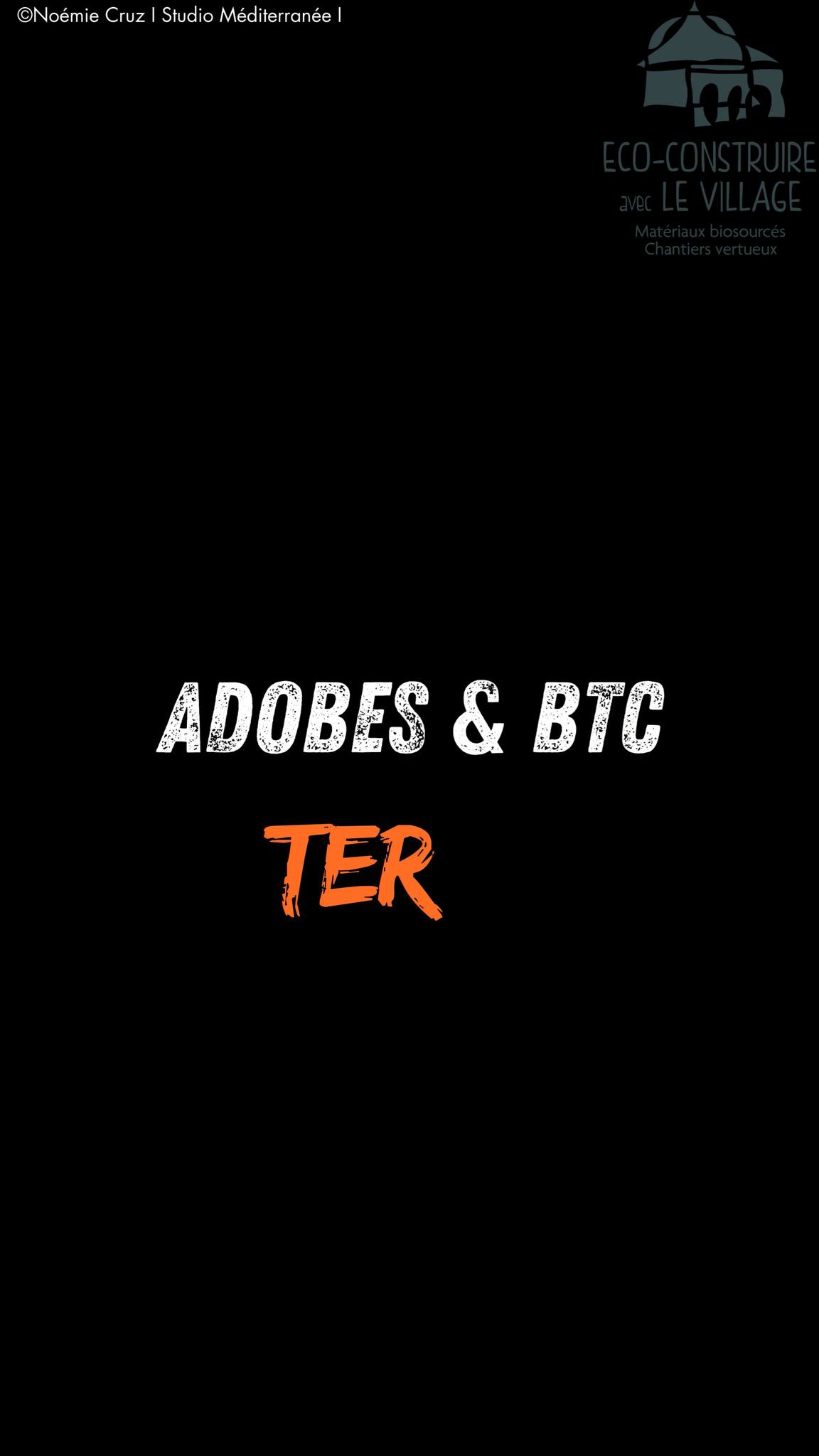 Éco construire avec le village