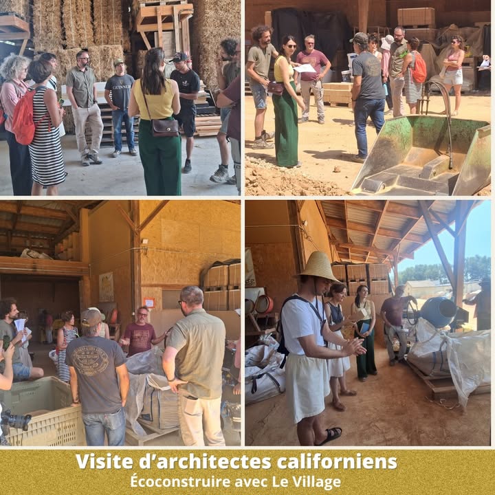 Éco construire avec le village