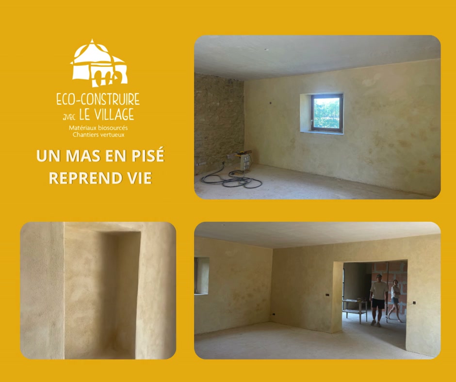 Éco construire avec le village